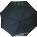 Schwarze Werbung Straight Umbrella (JYSU-24)